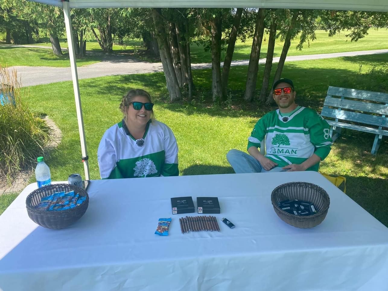 2023 Nikole and Trevor supporting the 25th annual Barley Mow Golf Tournament