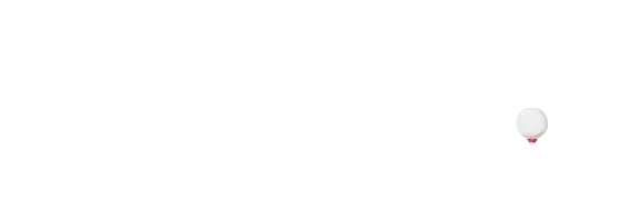 A white balloon is flying in the air on a white background.