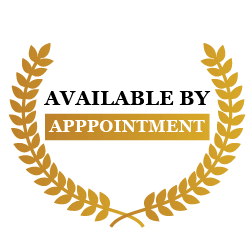 Available by appointment.