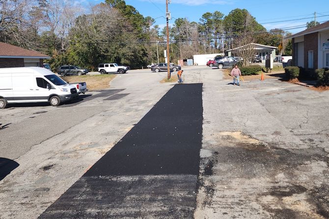 charleston parking lot patching