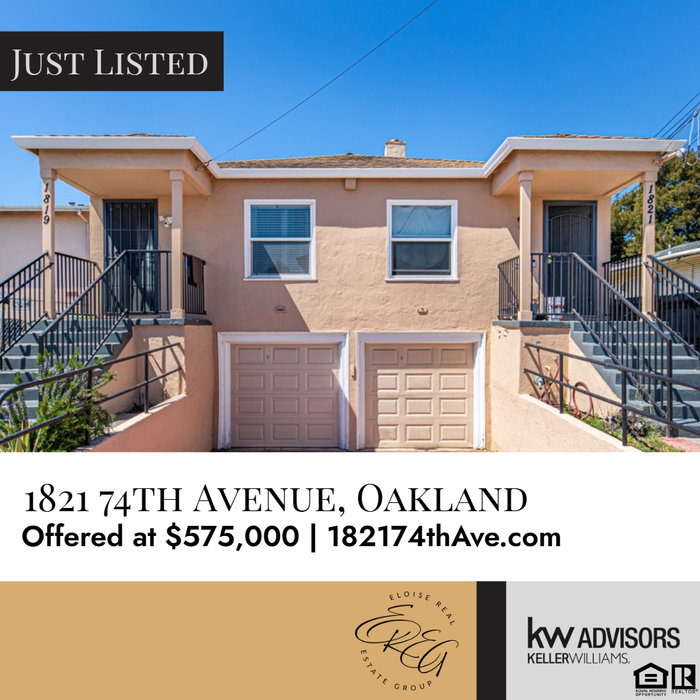 An ad for a multi-unit property in oakland that has just listed