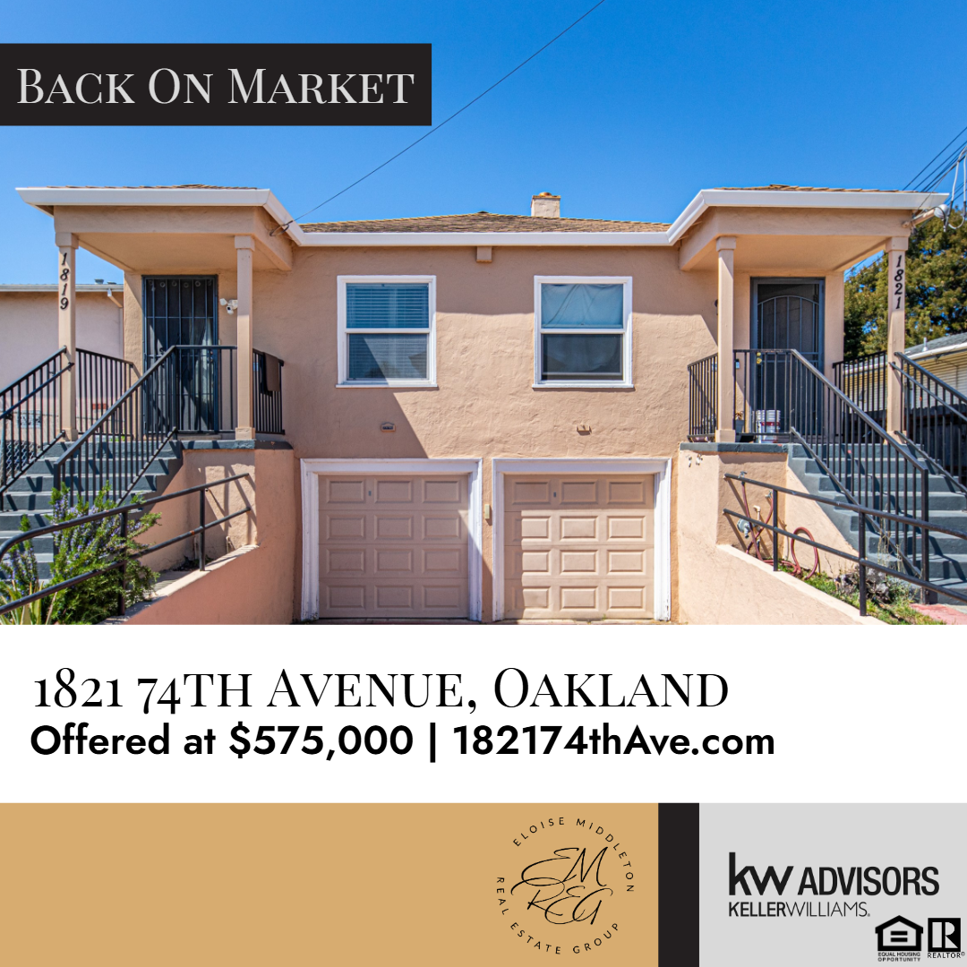 An ad for a listing in oakland that has just listed