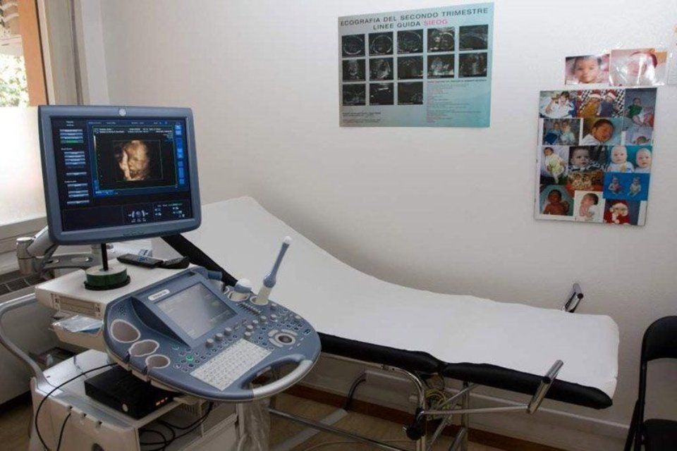 Lettino per visita ginecologica