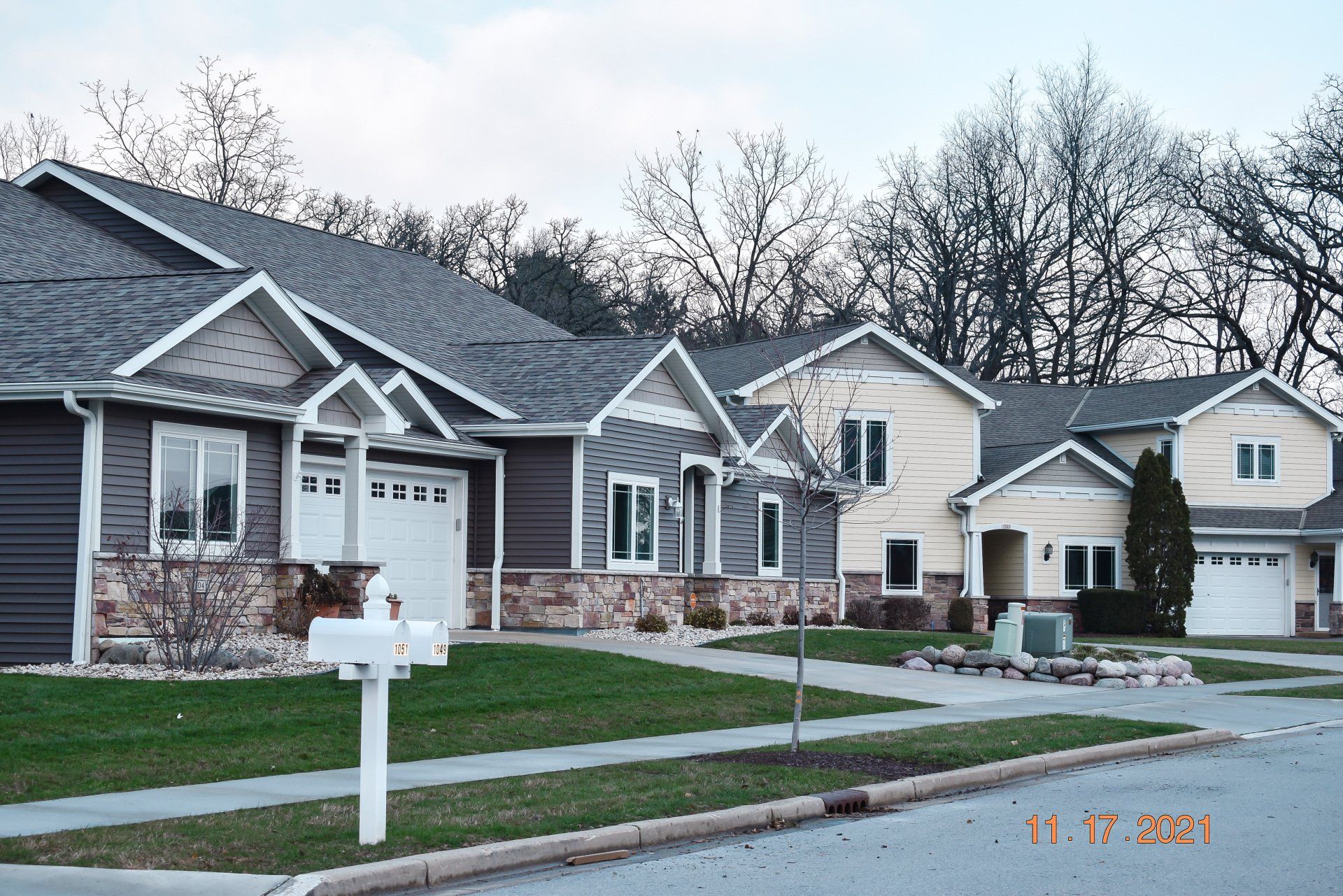 Exterior of condos of springbrook