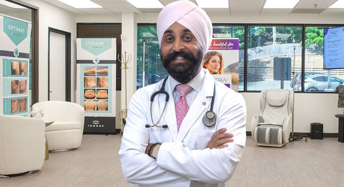 Dr. Kamal Kalsi Victory Medical Institute NJ and NYC in his office