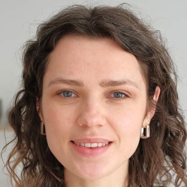 A close-up of a woman's face after Morpheus8 Microneedling Treatment