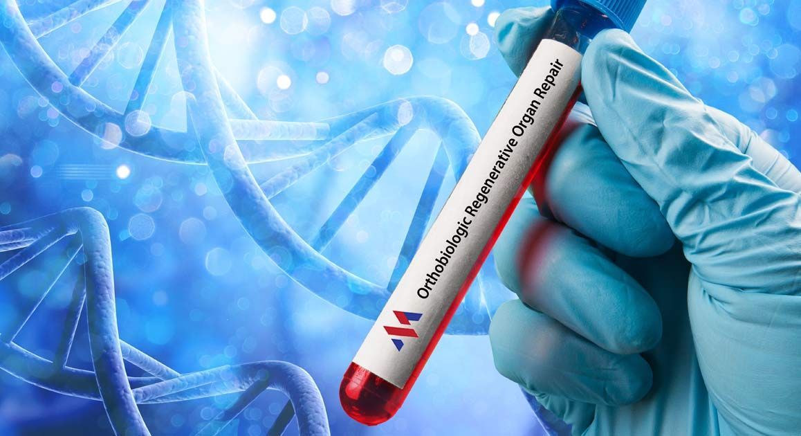 Test Tube of Orthobiologics representing Organ Repair Treatments NJ and NYC Victory Medical Institute