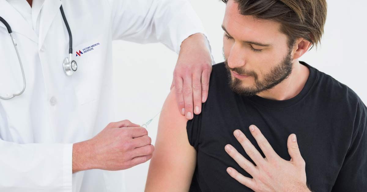 Doctor discussing Testosterone Replacement Therapy NJ and NYC - Victory Medical Institute with a Patient