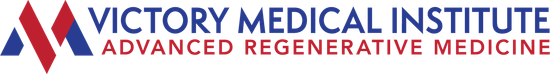 The logo for victory medical institute advanced regenerative medicine