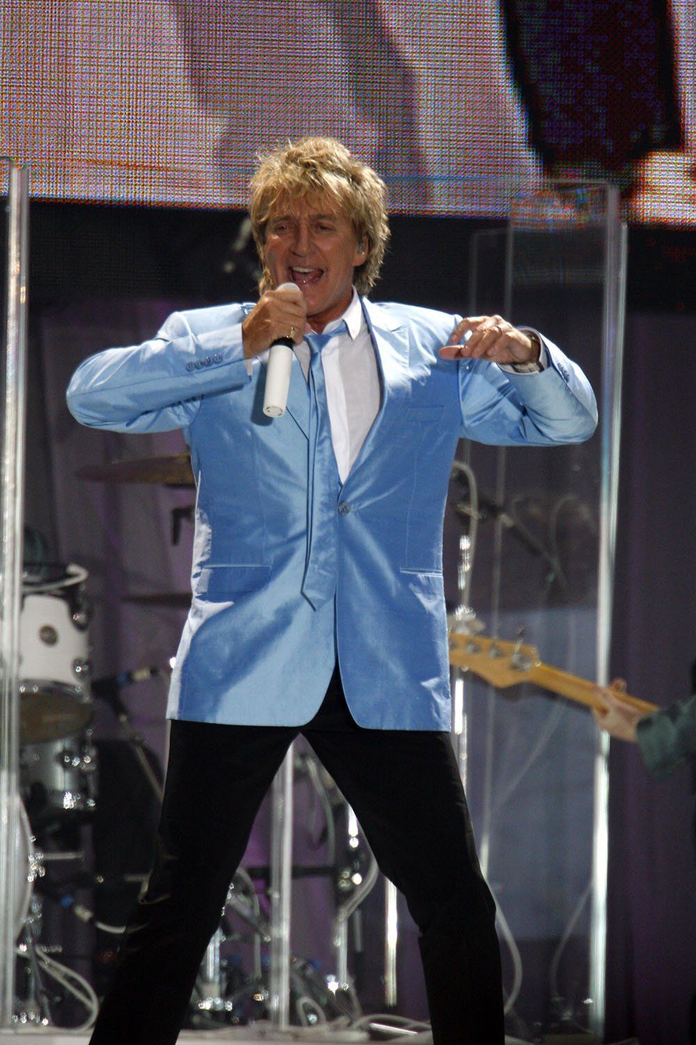 Rod Stewart @ Plymouth Home Park 2nd July 2009 - www.leapimages.co.uk