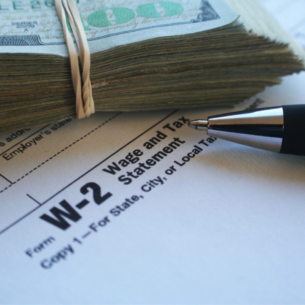 w-2 health insurance reporting document