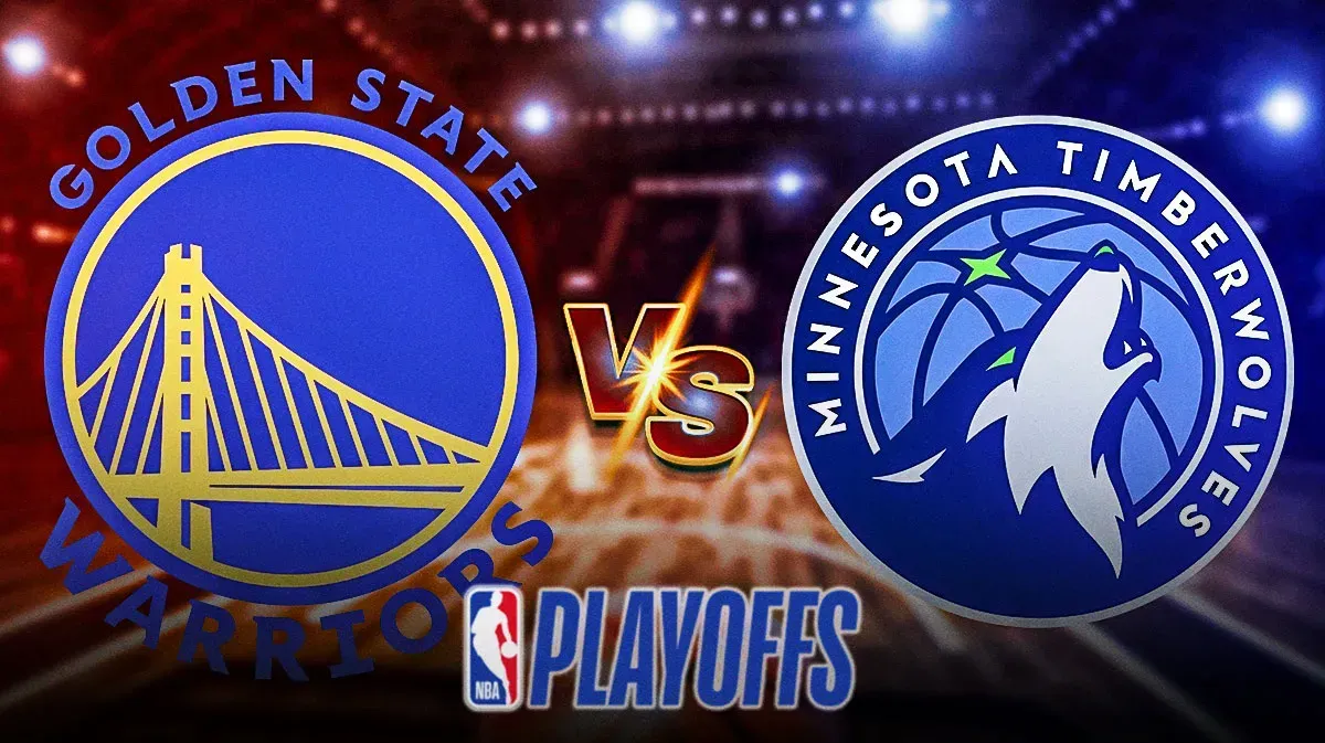 The golden state warriors and minnesota timberwolves are playing in the nba playoffs