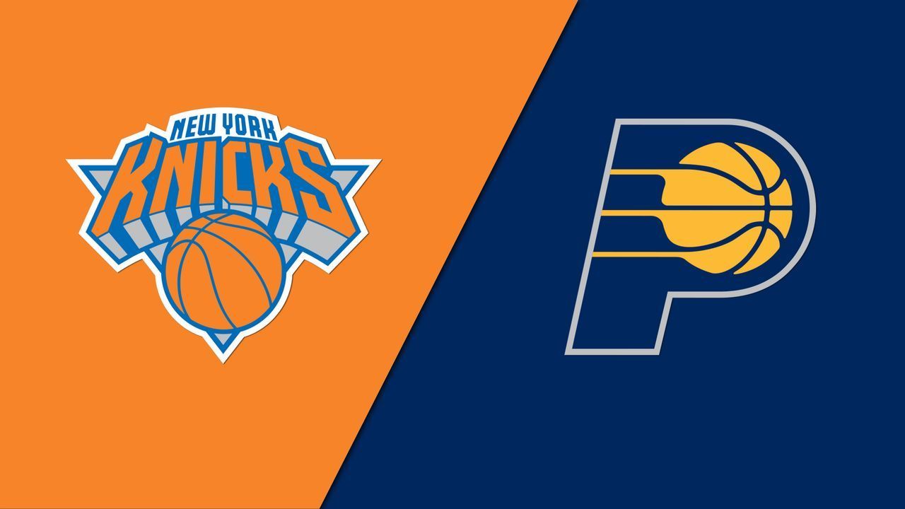 The logo for the new york knicks and the indiana pacers