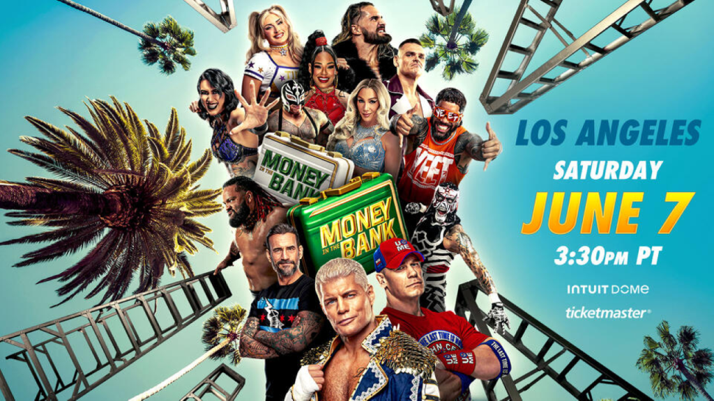 A poster for los angeles saturday june 7 at 3:30 pm pt