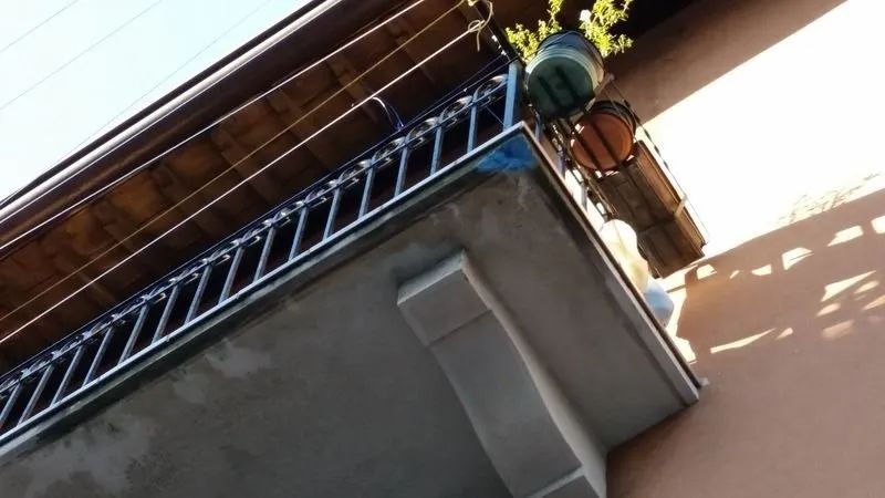 balcone ristrutturato