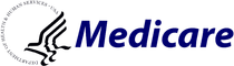 Medicare logo with the Department of Health and Human Services symbol.