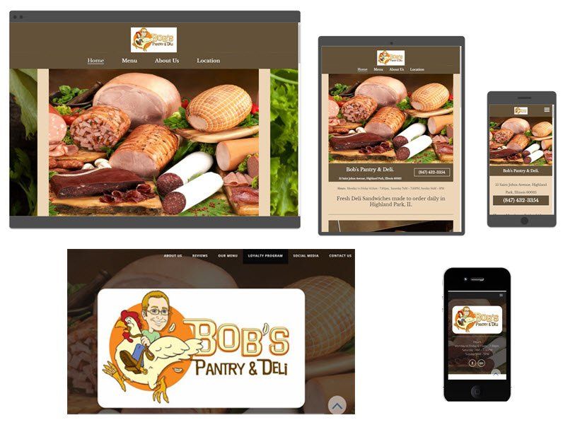 Bob's Pantry & Deli Website Demo