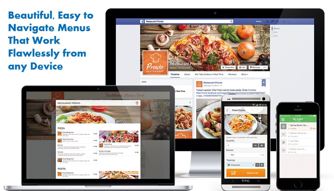 Online Ordering Platform for Restaurants