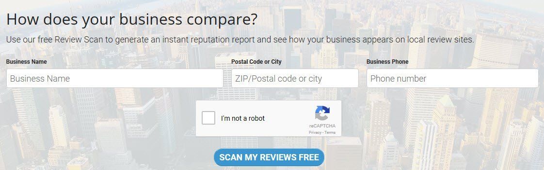 Manage your online reviews