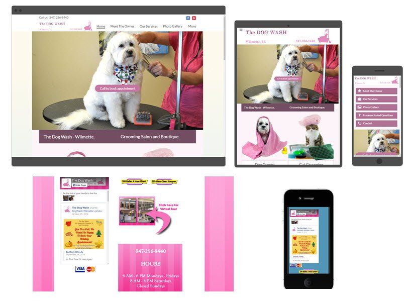 The Dog Wash Website Demo