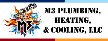 M3 Plumbing, Heating, & Cooling, LLC Logo