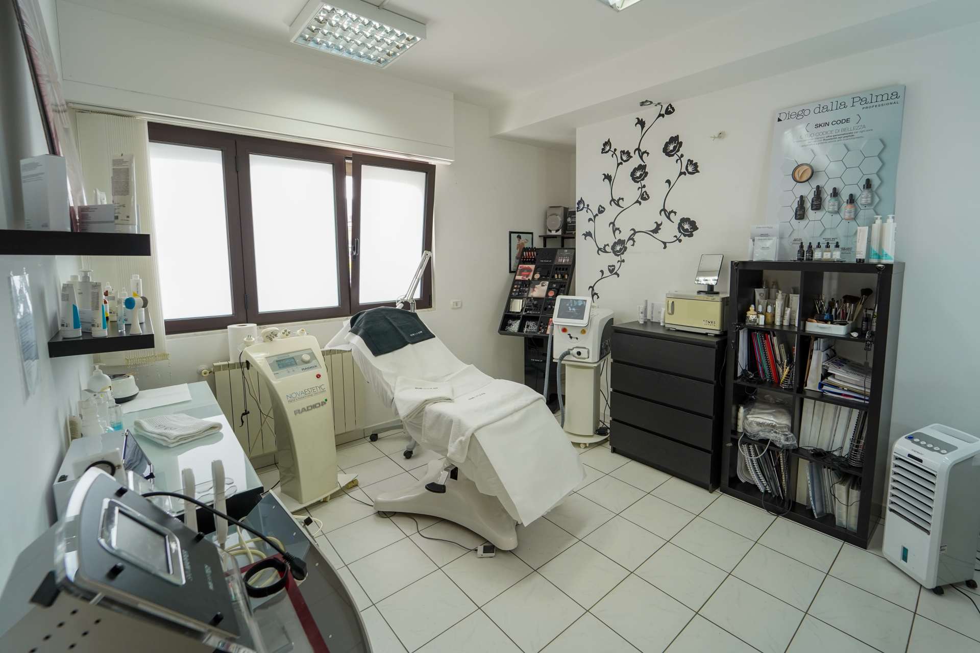 lettino per trattamento anti-age