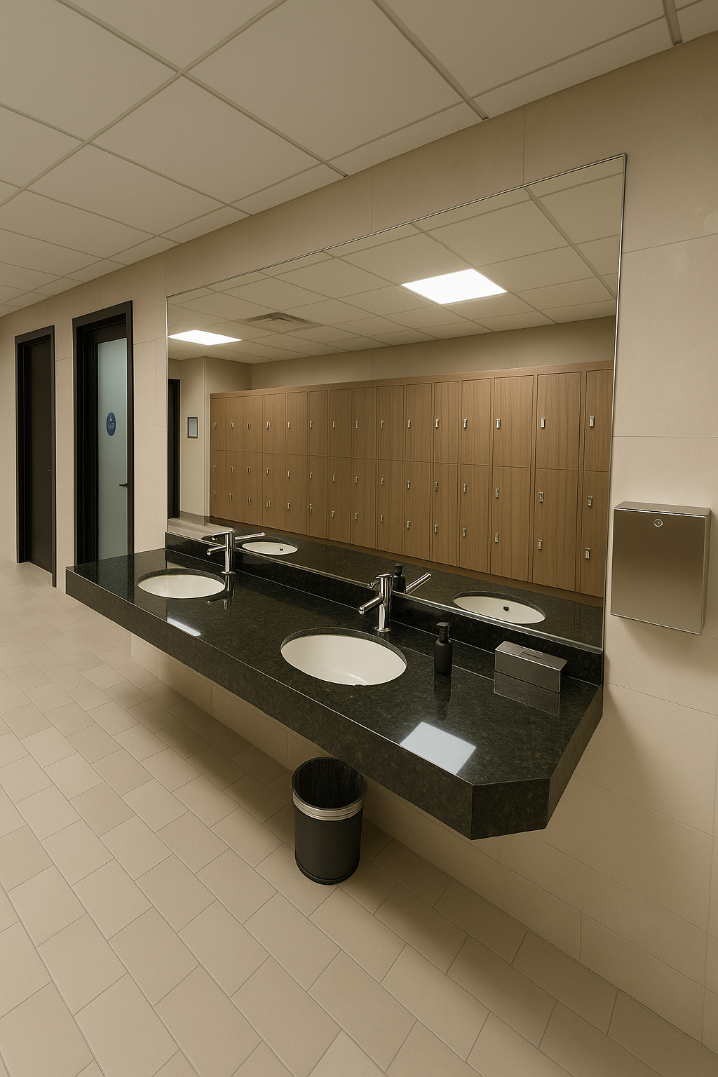 Electrical Install at Open space