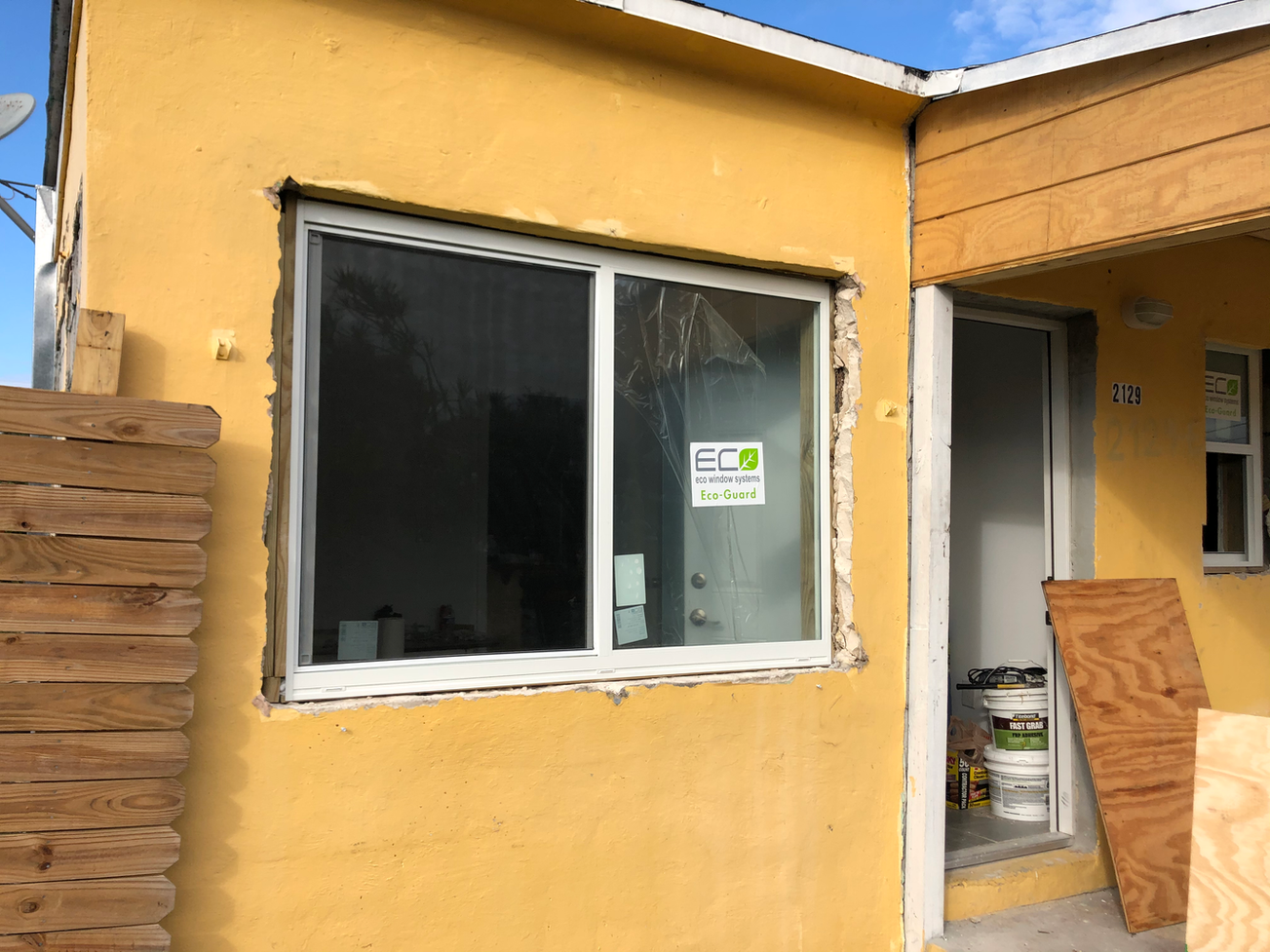 Electrical Install at Open space