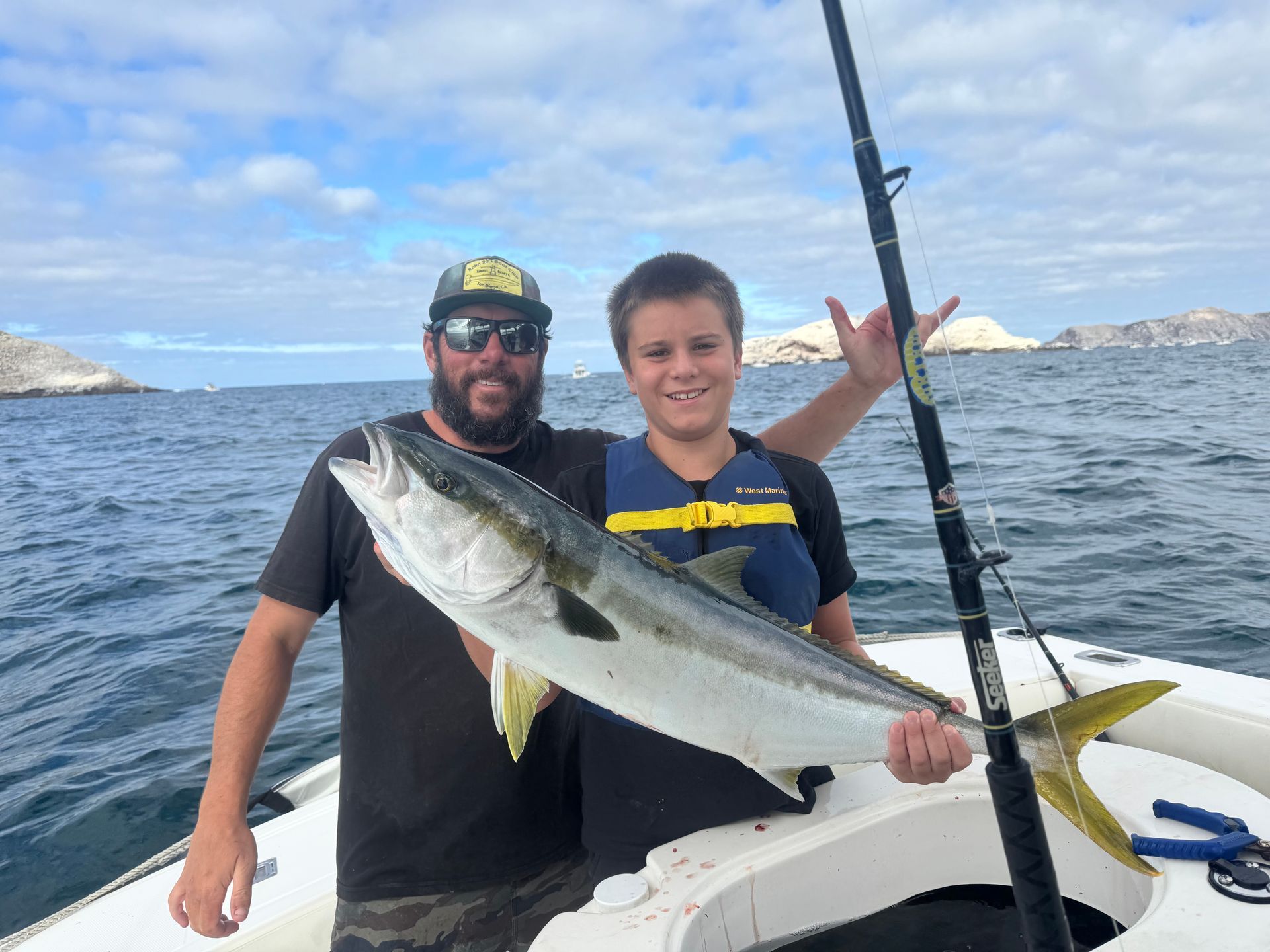 Good fishing offshore