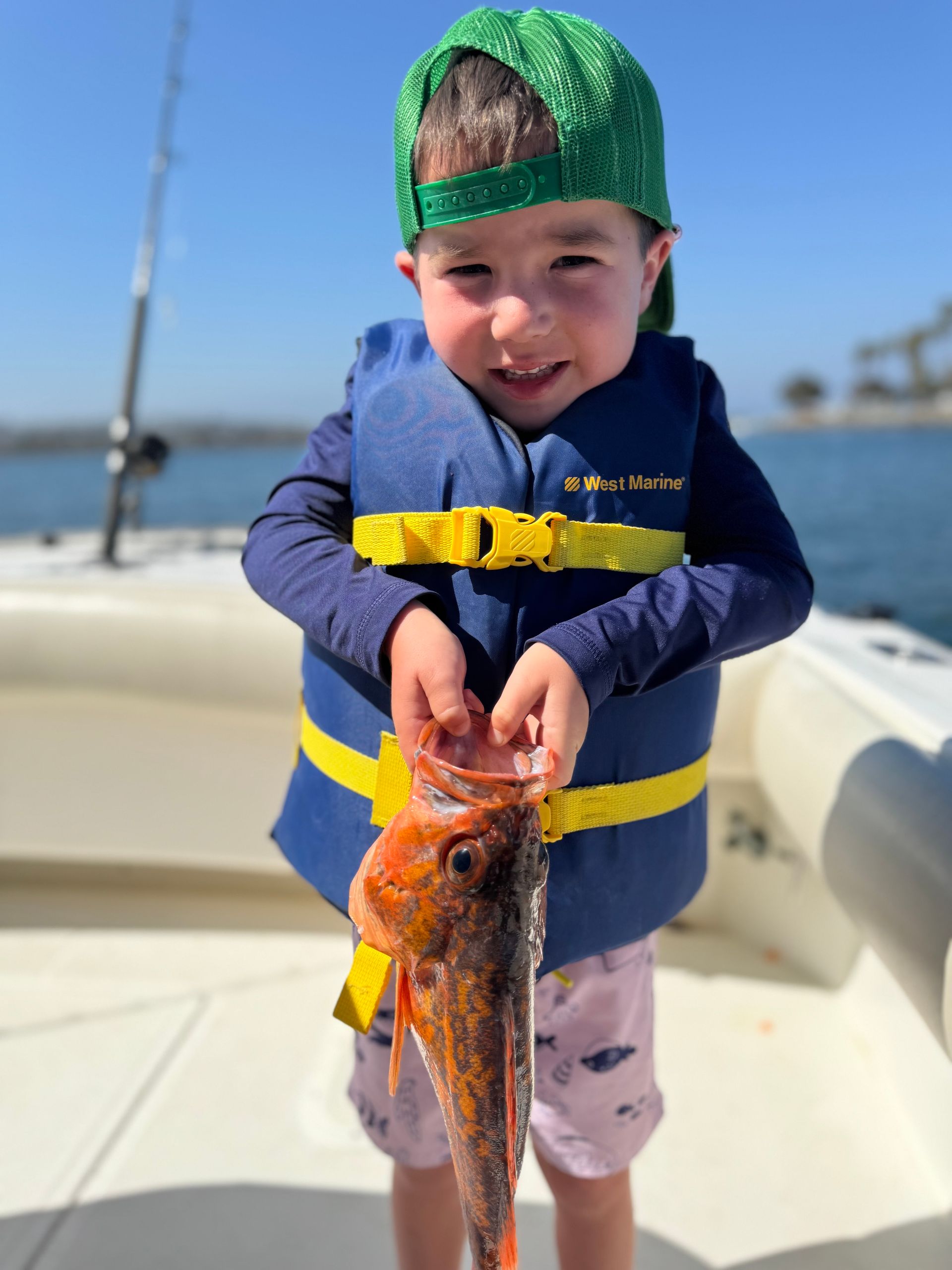 kids fishing charter San Diego