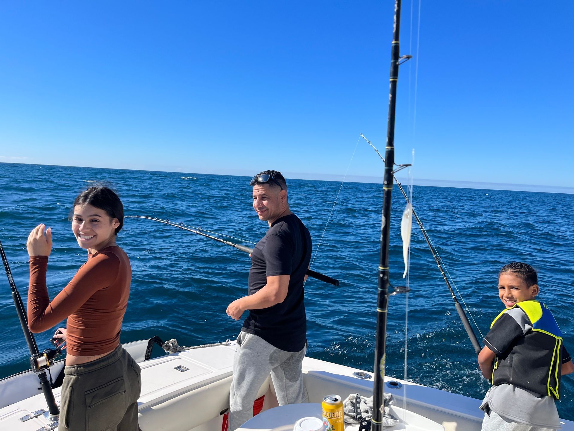 Bottom fishing for cod