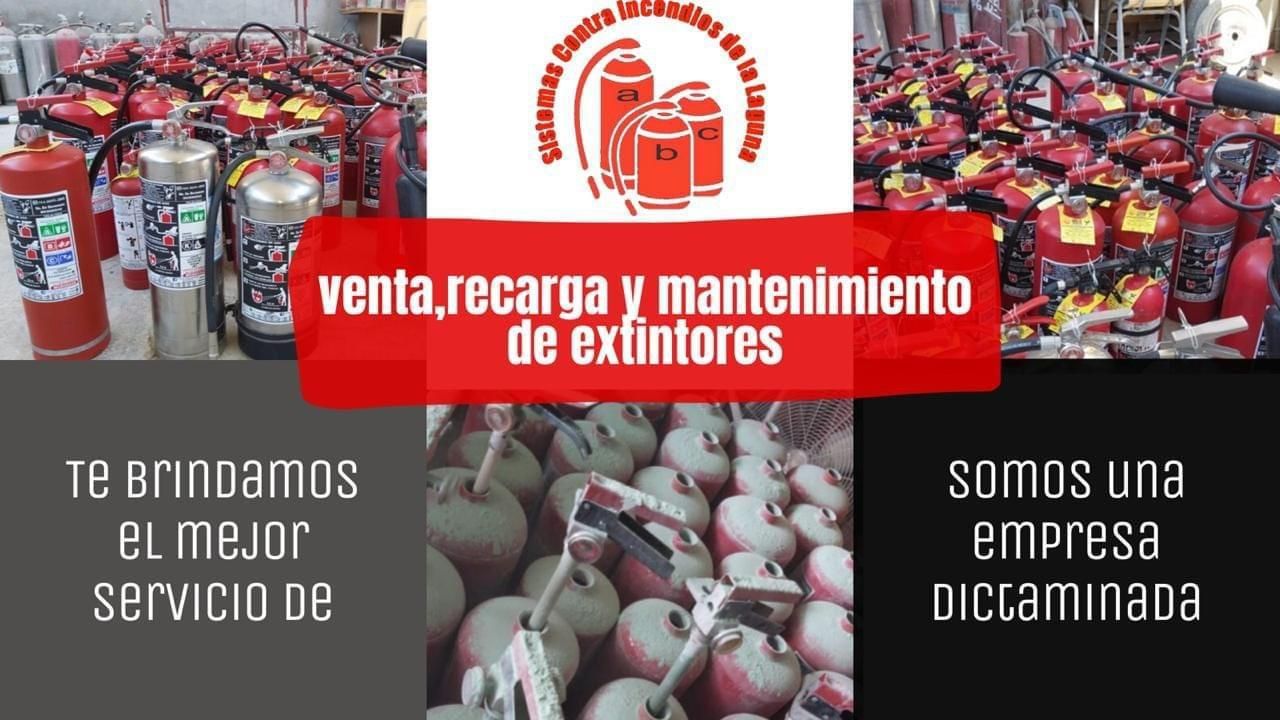 SISTEMAS CONTRA INCENDIOS DE LA LAGUNA - MANTENIMIENTO