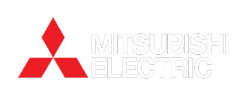 Mitsubishi logo white