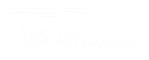 Tub Air logo negativo