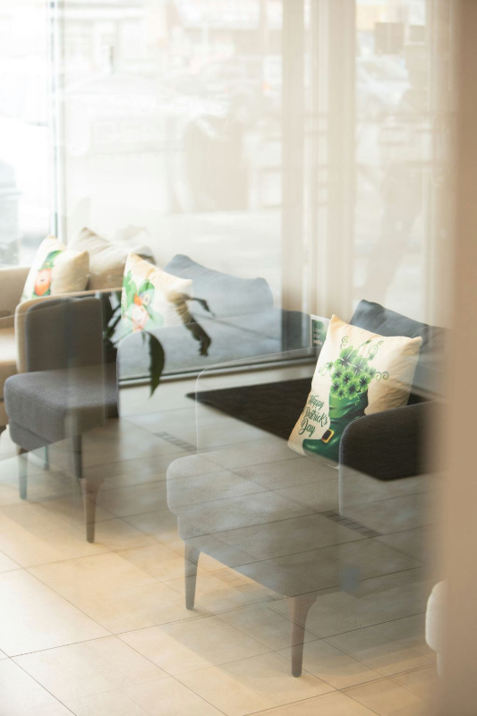 Chairs at waiting room