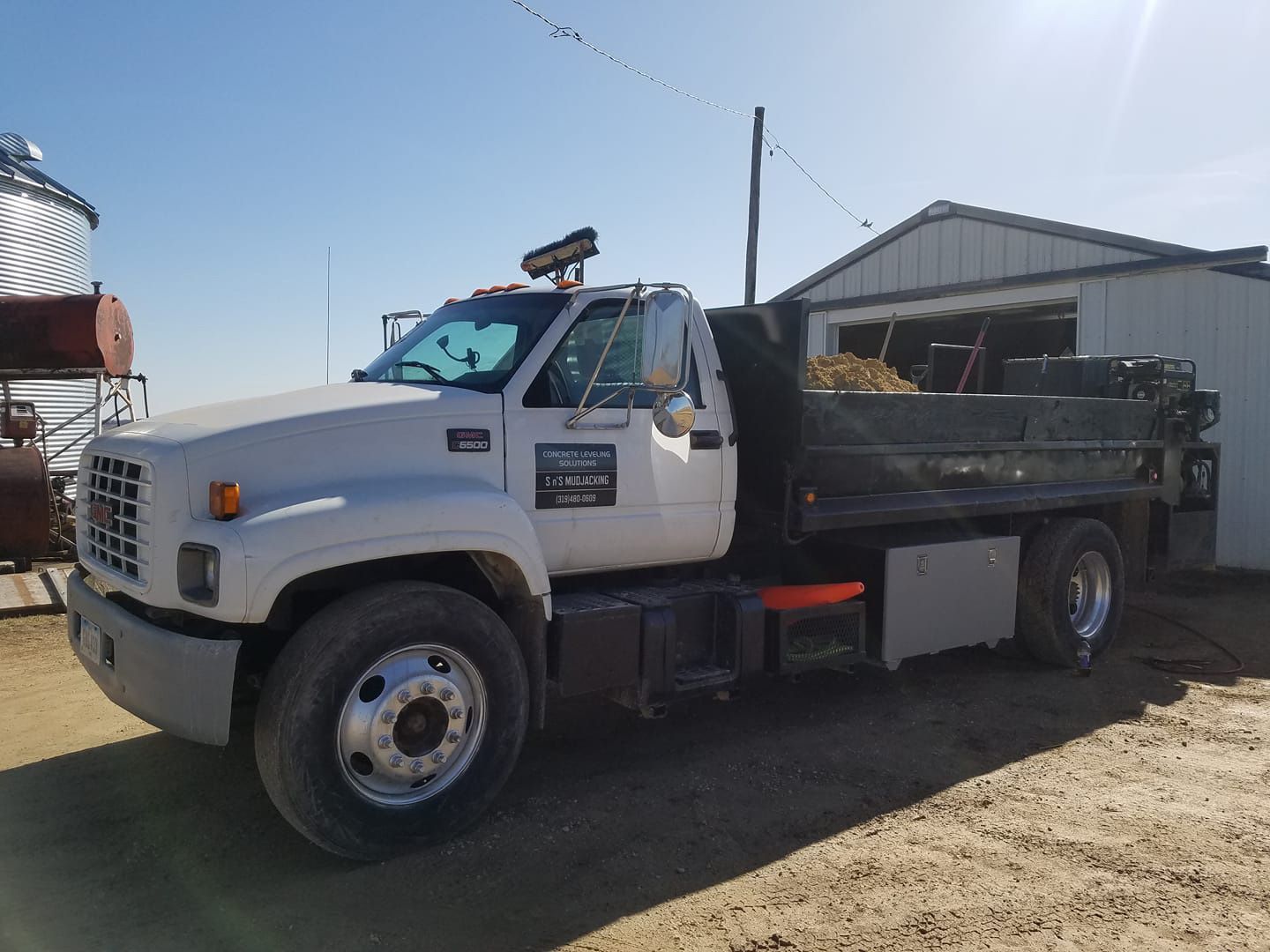 Service Truck — Olin, IA — Sn’S Mudjacking