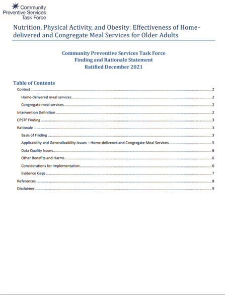 A white paper with a table of contents on it.