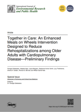 Enhanced meals on wheels intervention designed to reduce rehospitalizations among older adults with cardiopulmonary disease