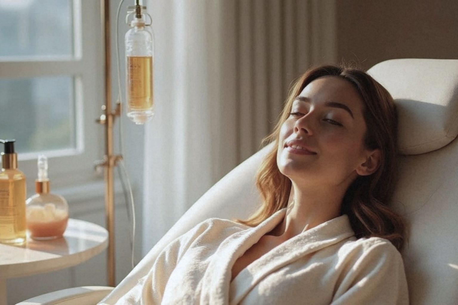 IV therapy supporting hydration, energy, immune function, and recovery in Lafayette, LA at Elle
Medical & Aesthetics.