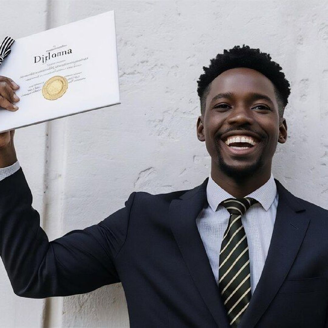 Image représentant l’obtention d’une certification après formation qualifiante.