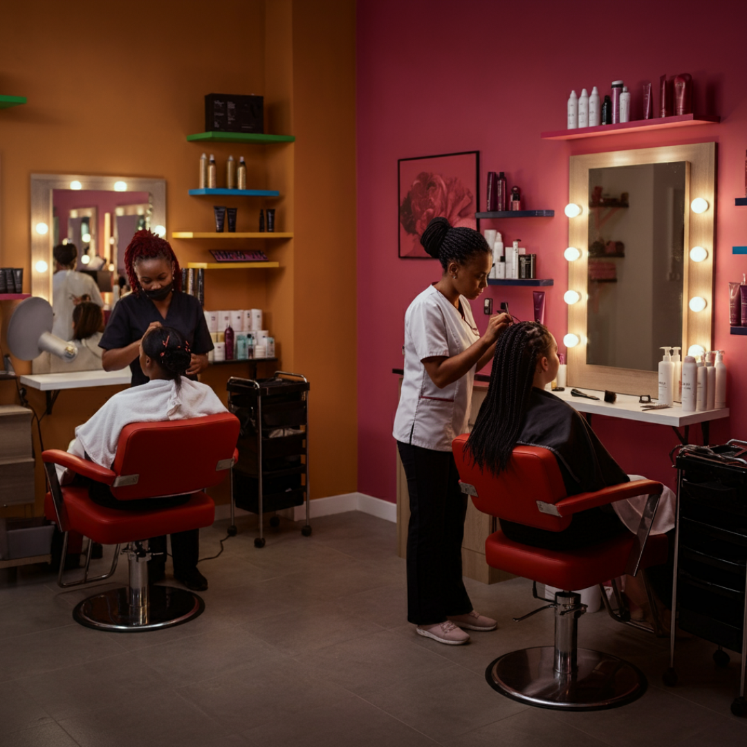 Formation en coiffure et esthétique pour développer des compétences professionnelles.