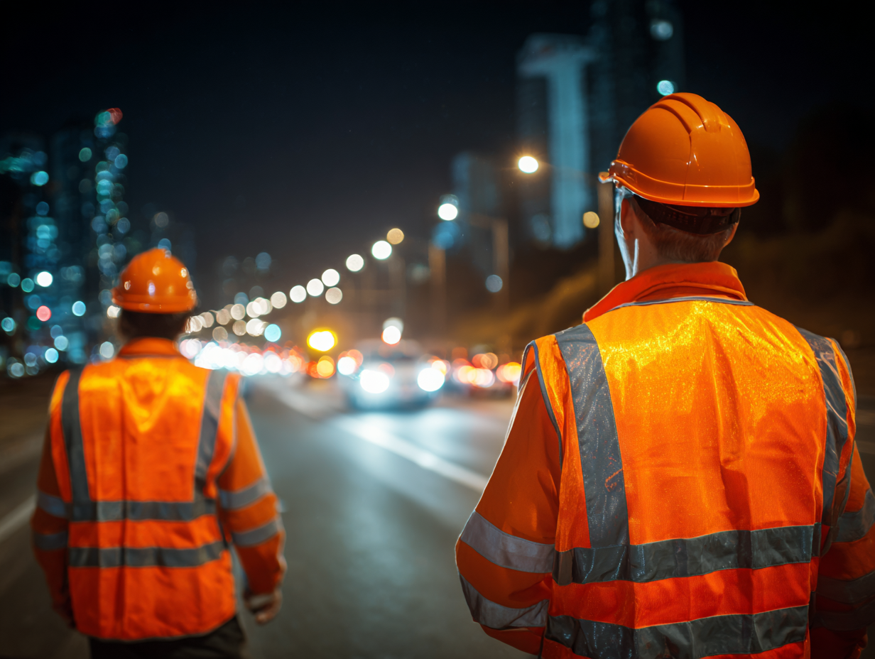 high visibility safety gear