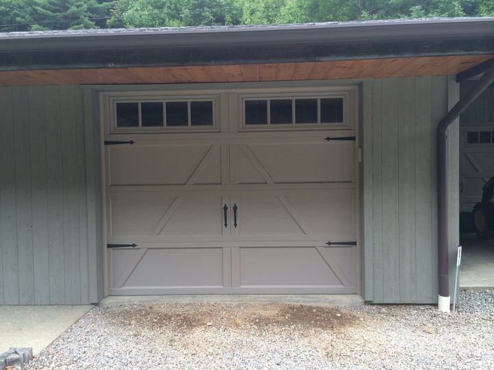 Limited Door Products — Newly Installed Garage Door in Johnson City, TN