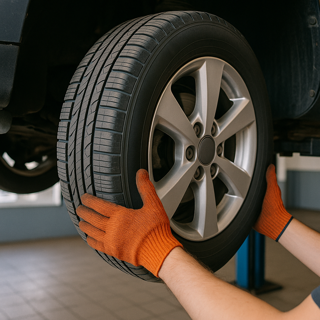 Une personne tient un extincteur dans sa main.