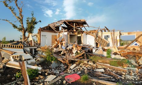 House Damage by the Tornado - Wellington, OH - Keathley Claims Consultants