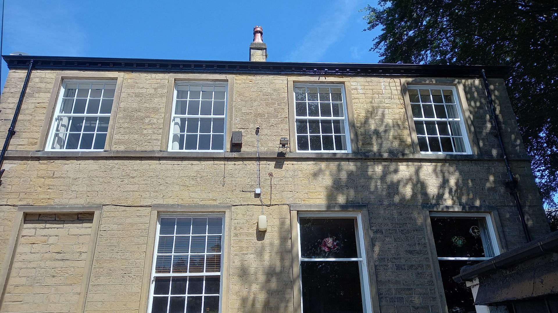 exterior painting and decorating  - windows 