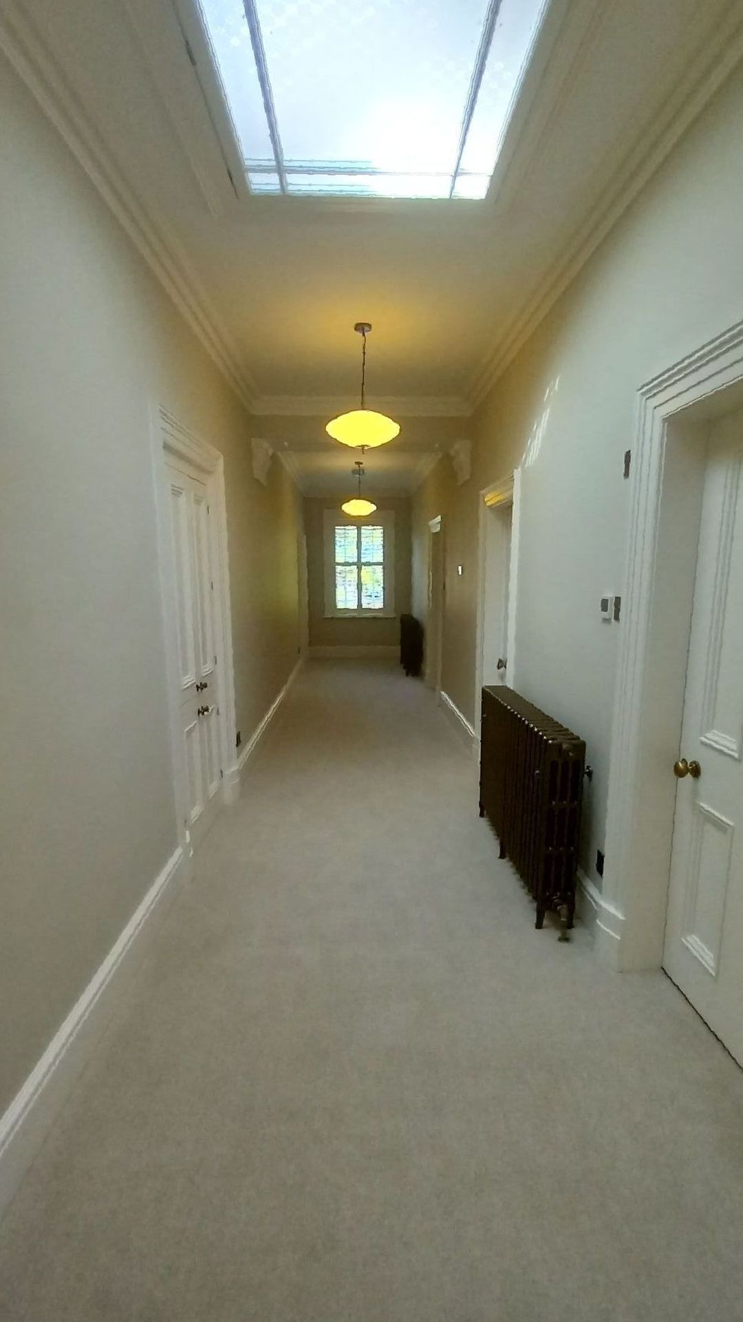 interior hallway painting and decorating