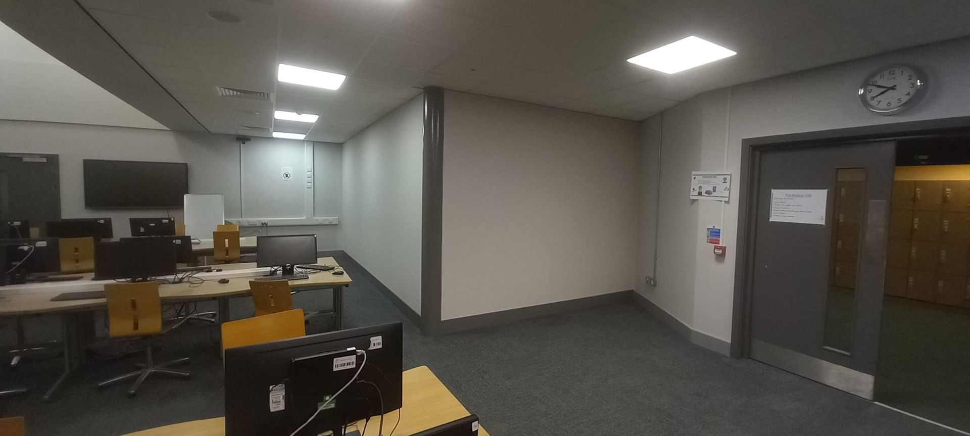 School room fully managed out-of-term – completed during holiday closure, no disruption to teaching schedule