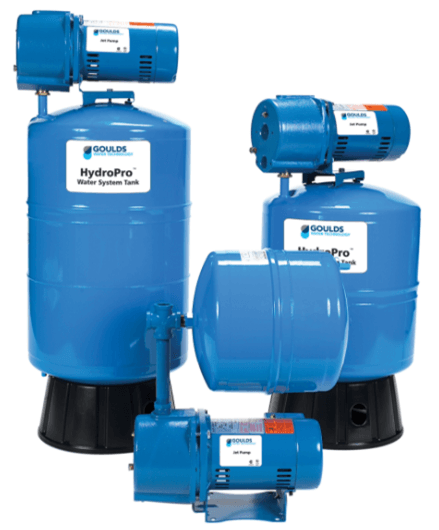 Red Pressure Tank Inside Pressure Room — Kaukauna, WI — C & C Well Service