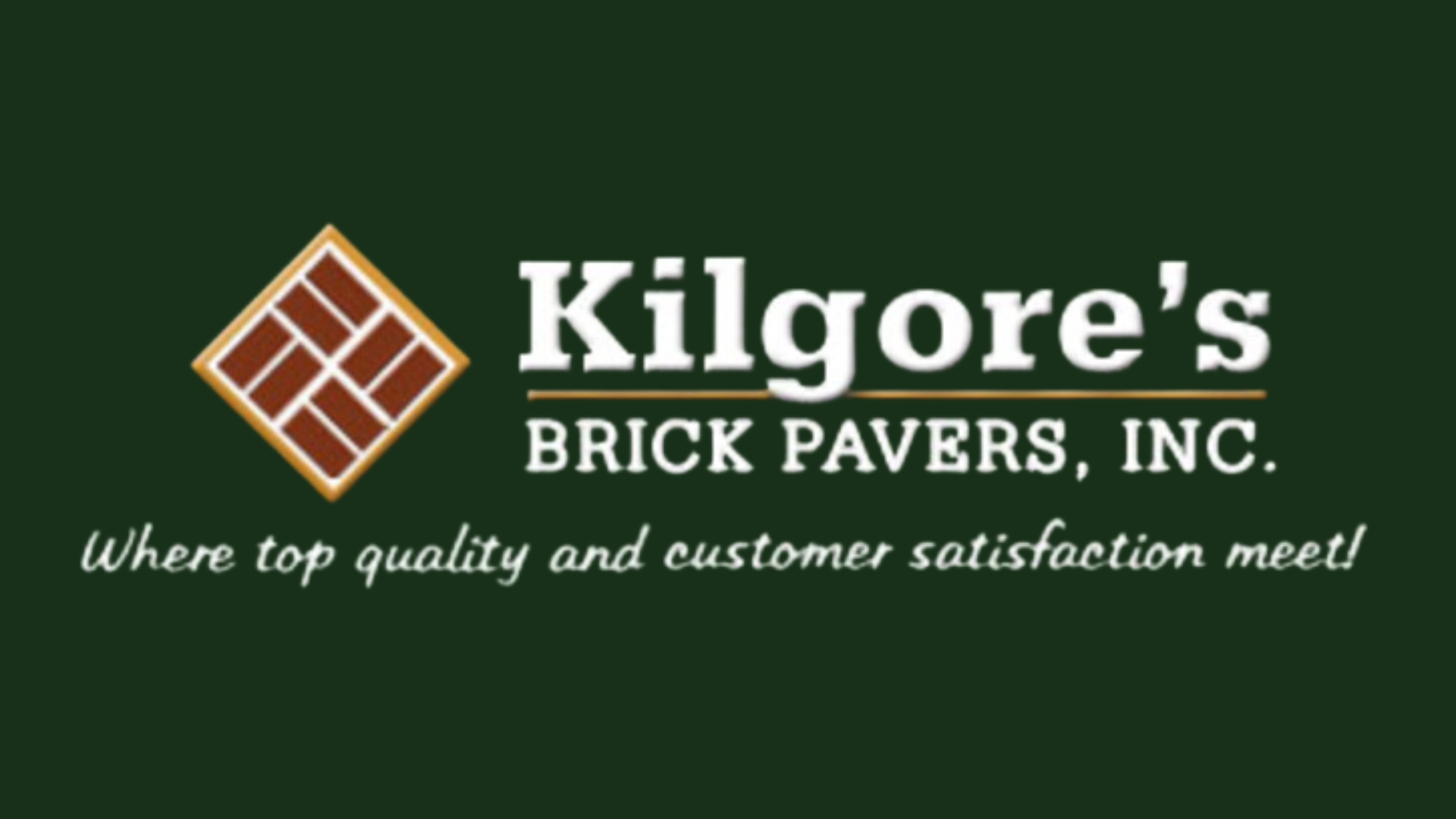 Kilgore's Brick Pavers Inc. logo